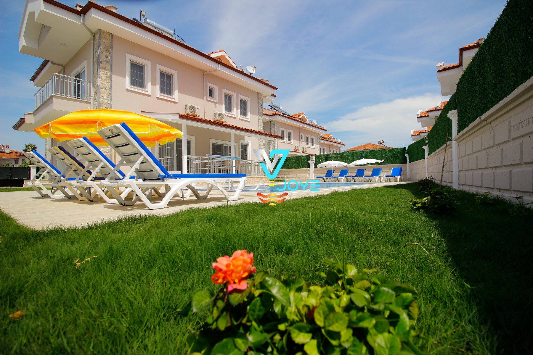 Muğla, Dalyan'da 5 Odalı, 6 Banyolu, 10 Kişiye Kadar Konaklamalı, Kiralık Villa - No: 35-3