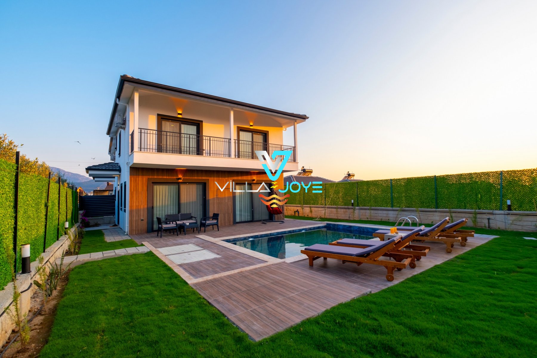Muğla, Fethiye'de, 2 Odalı, 2 Banyolu, 4 Kişiye Kadar Konaklamalı Kiralık Villa - No: 309-2