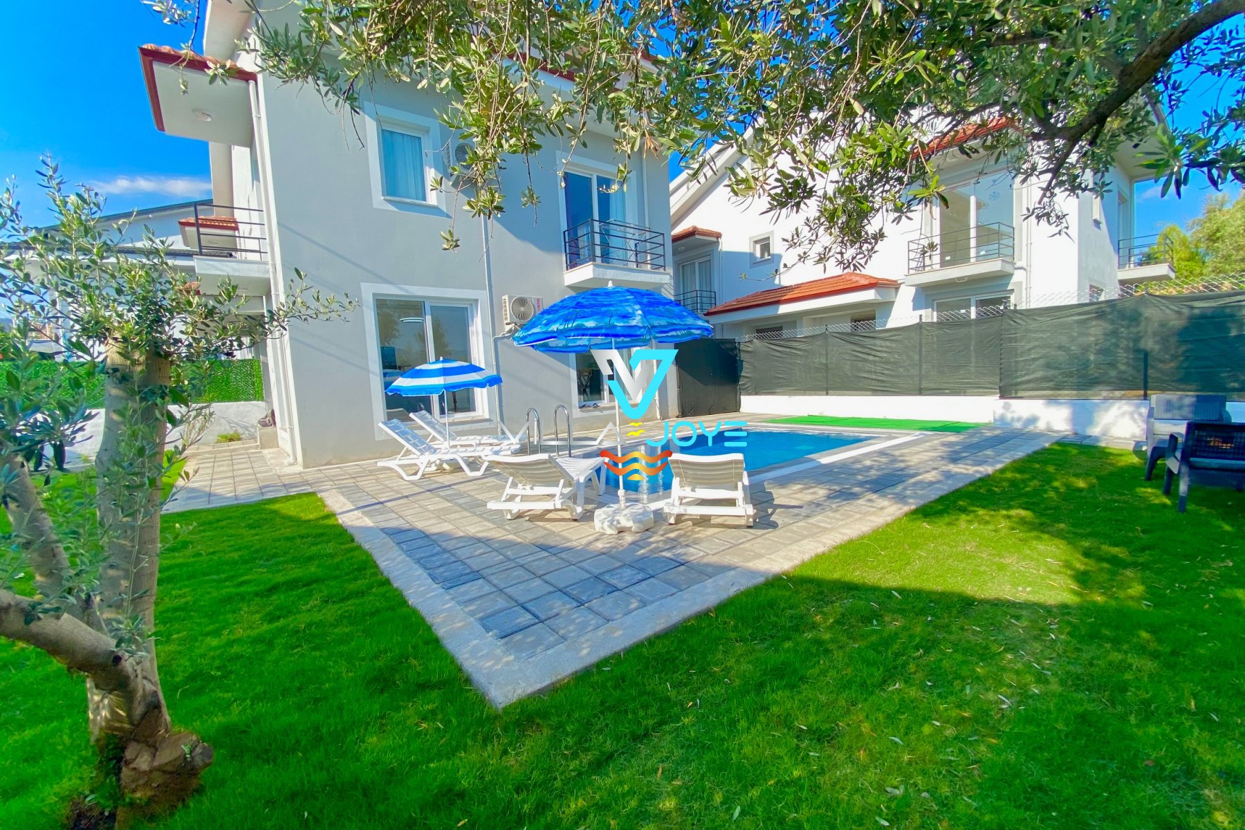 Muğla, Fethiye'de, 2 Odalı, 2 Banyolu, 4 Kişiye Kadar Konaklamalı Kiralık Villa - No: 310