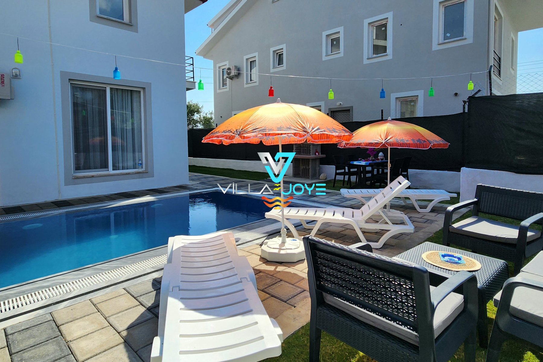Muğla, Fethiye'de, 2 Odalı, 2 Banyolu, 4 Kişiye Kadar Konaklamalı Kiralık Tatil Evi - No: 316