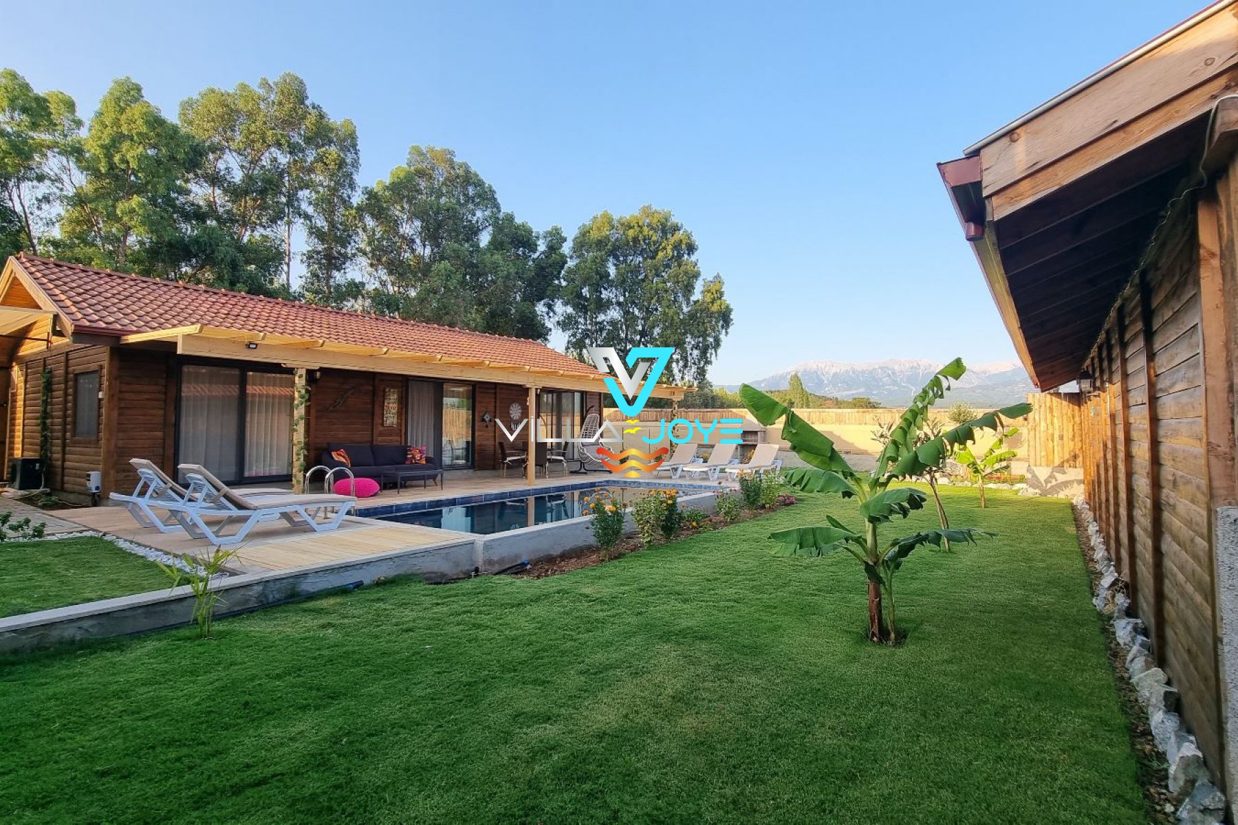Muğla, Seydikemer'de, 2 Odalı, 2 Banyolu, 4 Kişiye Kadar Konaklamalı Kiralık Tatil Evi - No: 317