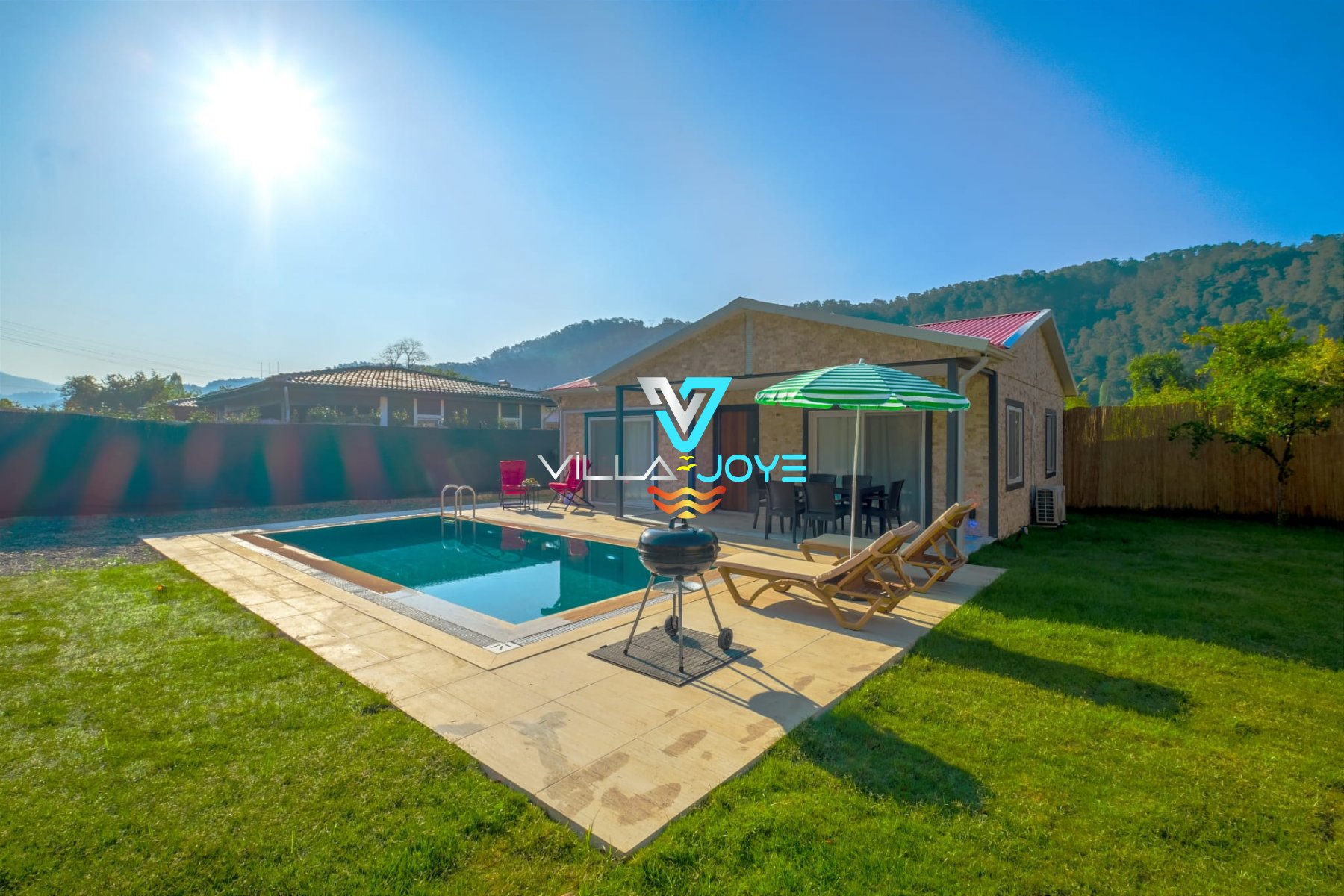 Muğla, Göcek'te 2 Odalı, 2 Banyolu, 5 Kişiye Kadar Konaklamalı, Kiralık Tatil Evi - No: 319