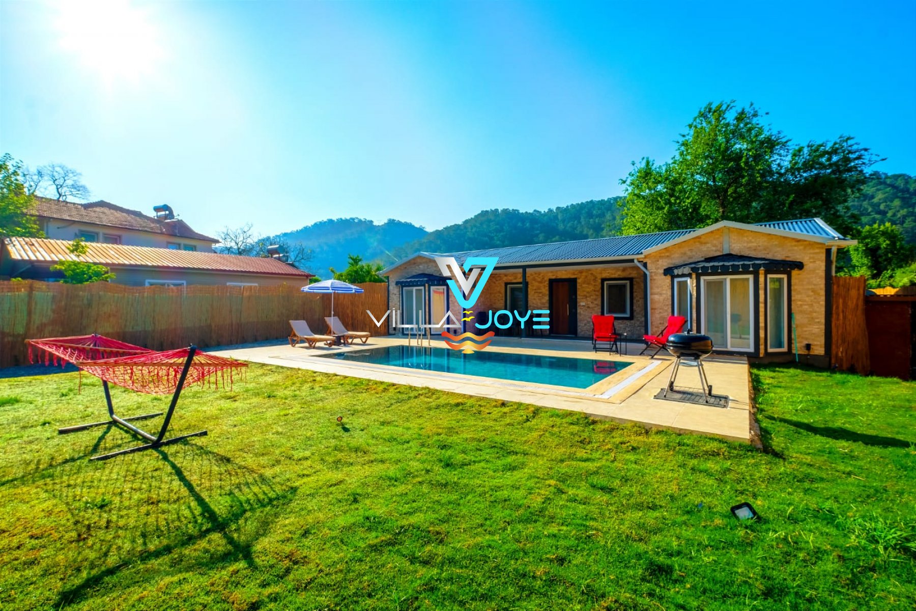 Muğla, Göcek'te 2 Odalı, 2 Banyolu, 5 Kişiye Kadar Konaklamalı, Kiralık Tatil Evi - No: 320