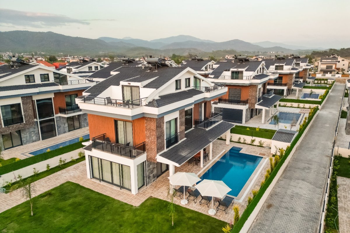 Muğla, Fethiye'de 4 Odalı, 4 Banyolu, 8 Kişiye Kadar Konaklamalı, Kiralık Tatil Evi - No: 354-2