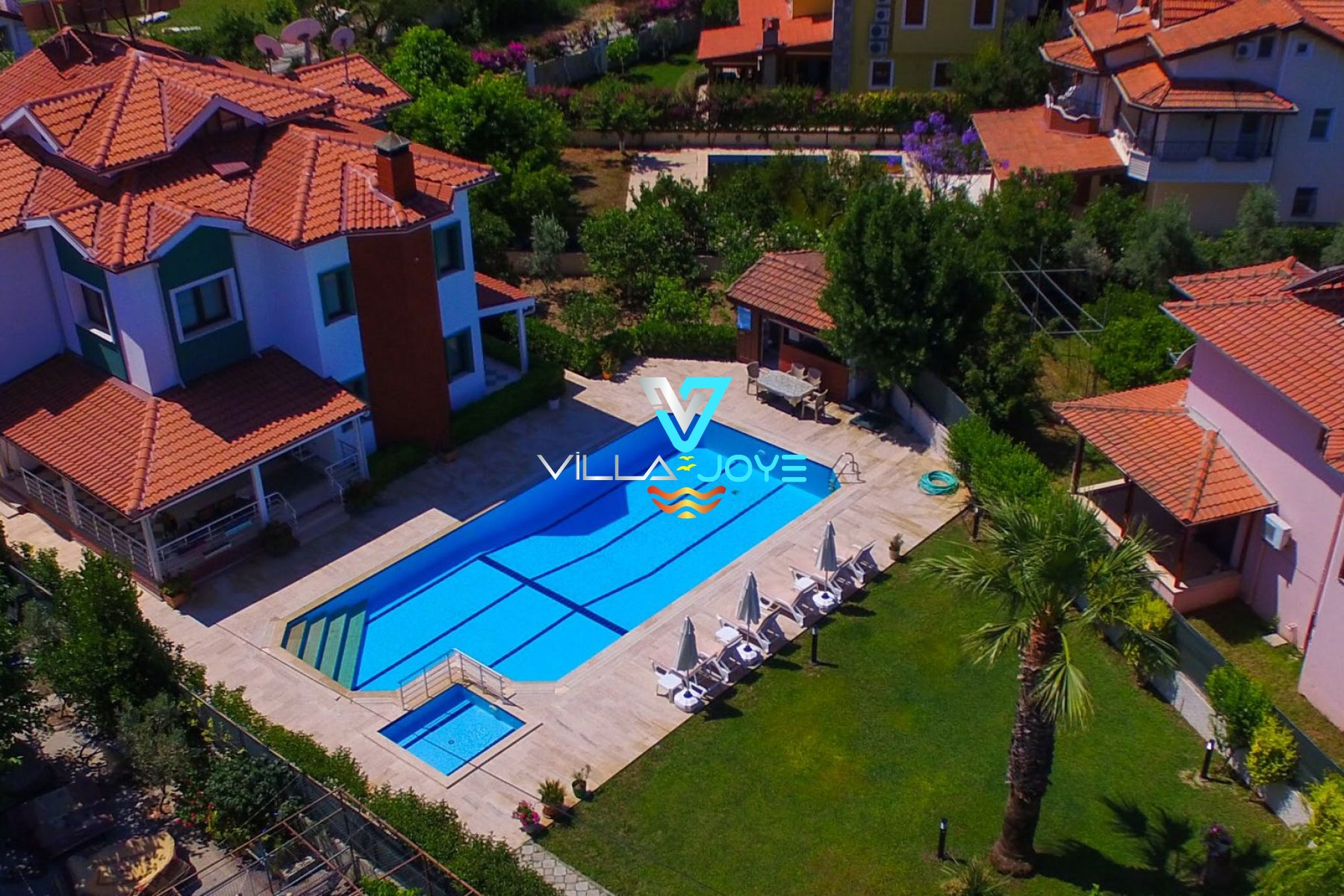 Muğla, Dalyan'da 5 Odalı, 4 Banyolu, 10 Kişiye Kadar Konaklamalı, Kiralık Villa - No: 41