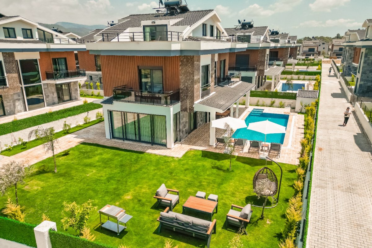 Muğla, Fethiye'de 4 Odalı, 4 Banyolu, 8 Kişiye Kadar Konaklamalı, Kiralık Tatil Evi - No: 354-4