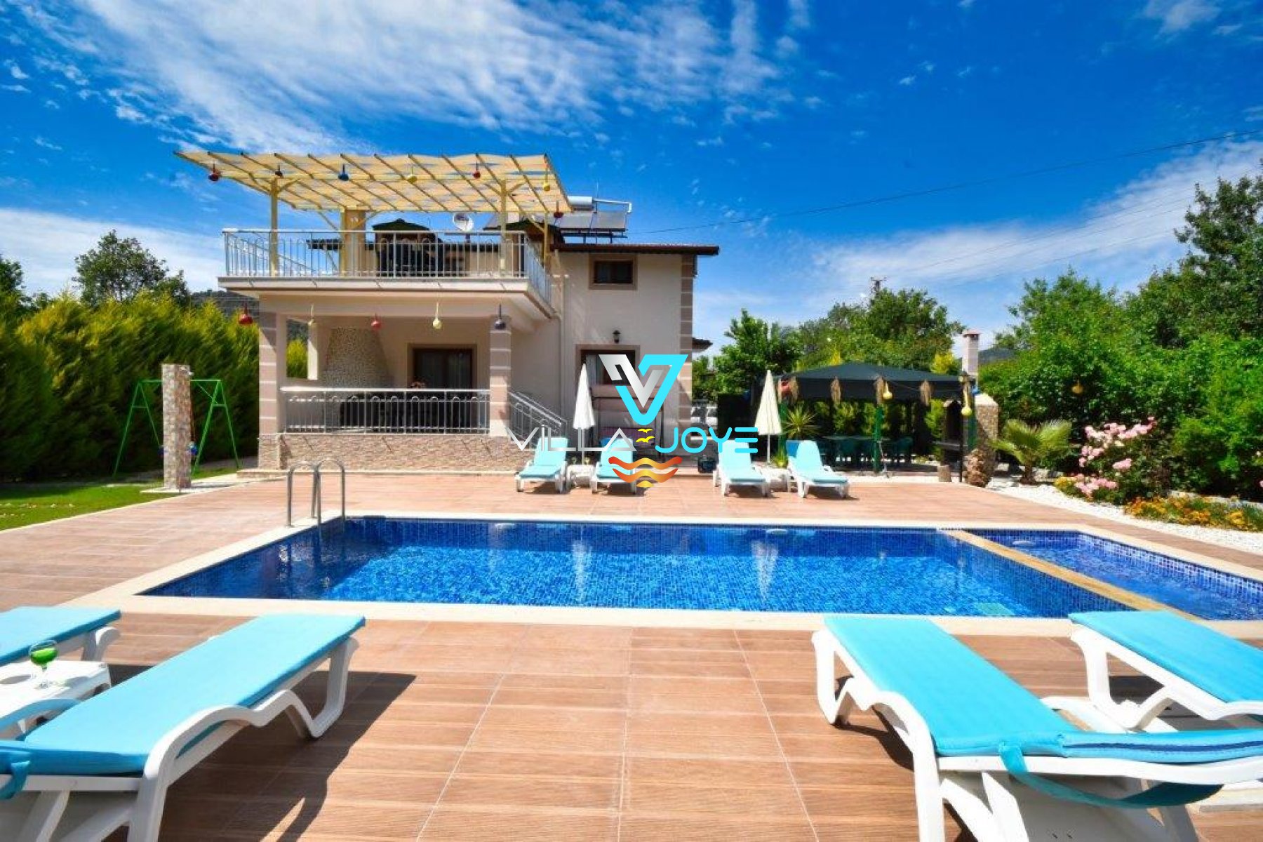 Muğla, Fethiye'de 4 Odalı, 3 Banyolu, 7 Kişiye Kadar Konaklamalı, Kiralık Tatil Evi - No: 358 Muğla, Fethiye'de 4 Odalı, 3 Banyolu, 7 Kişiye Kadar Konaklamalı, Kiralık Tatil Evi - No: 358