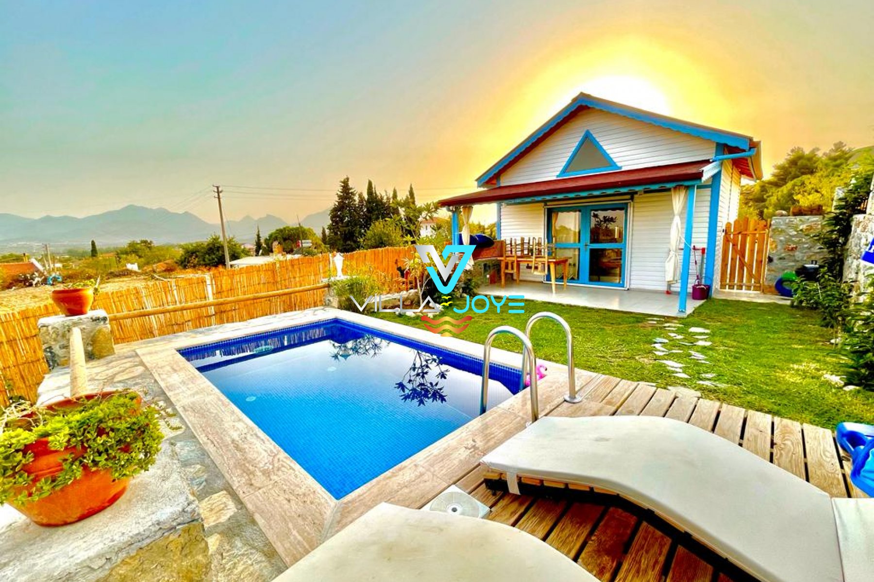 Muğla, Datça'da 1 Odalı, 1 Banyolu, 2 Kişiye Kadar Konaklamalı, Kiralık Villa - No: 44-1