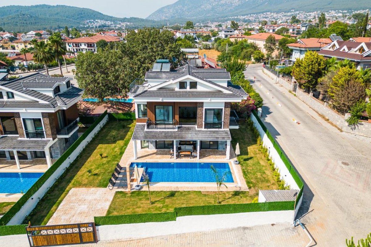 Muğla, Fethiye'de 4 Odalı, 4 Banyolu, 8 Kişiye Kadar Konaklamalı, Kiralık Tatil Evi - No: 367-2