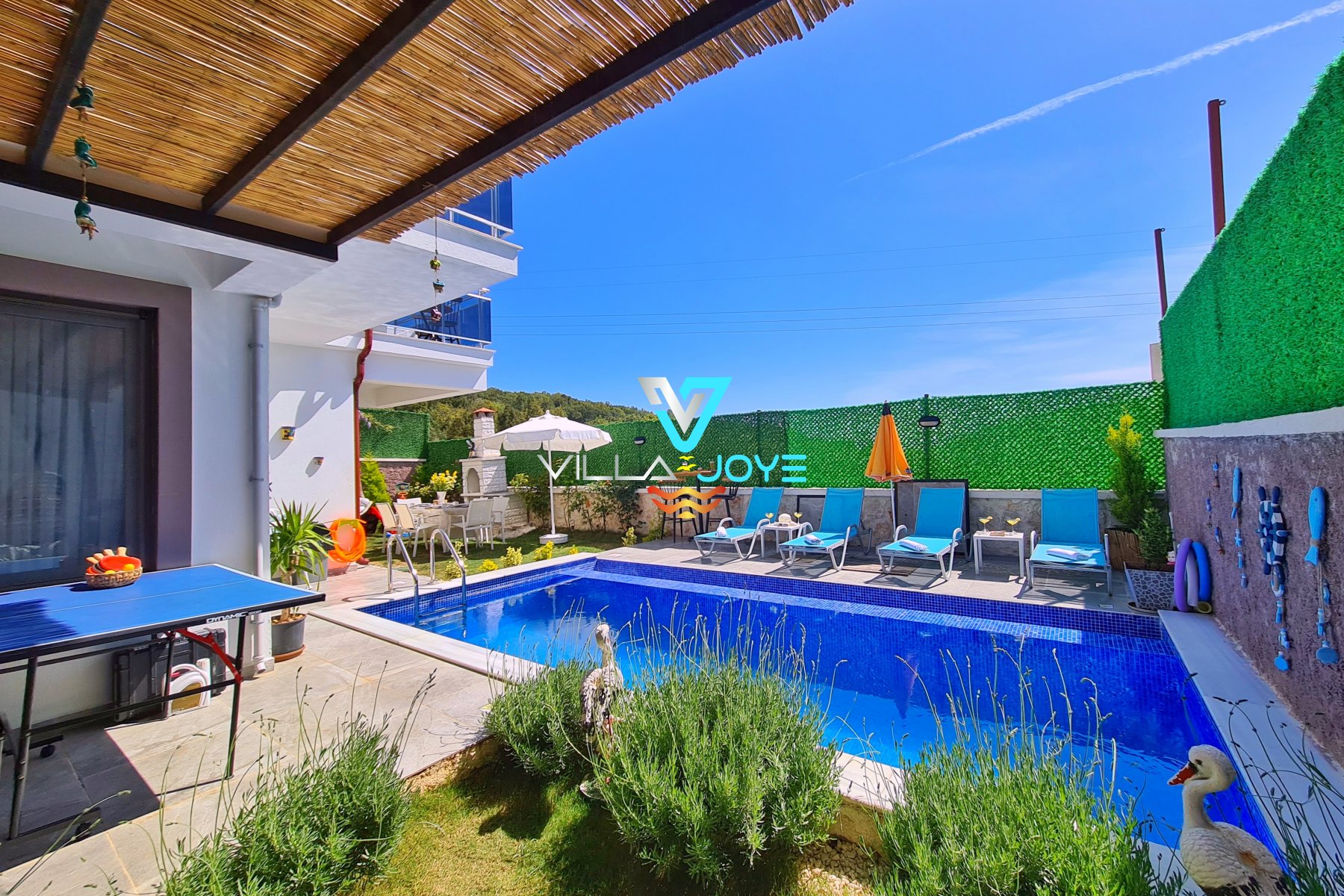 Antalya, Kaş'ta 2 Odalı, 3 Banyolu, 4 Kişiye Kadar Konaklamalı, Kiralık Villa - No: 45