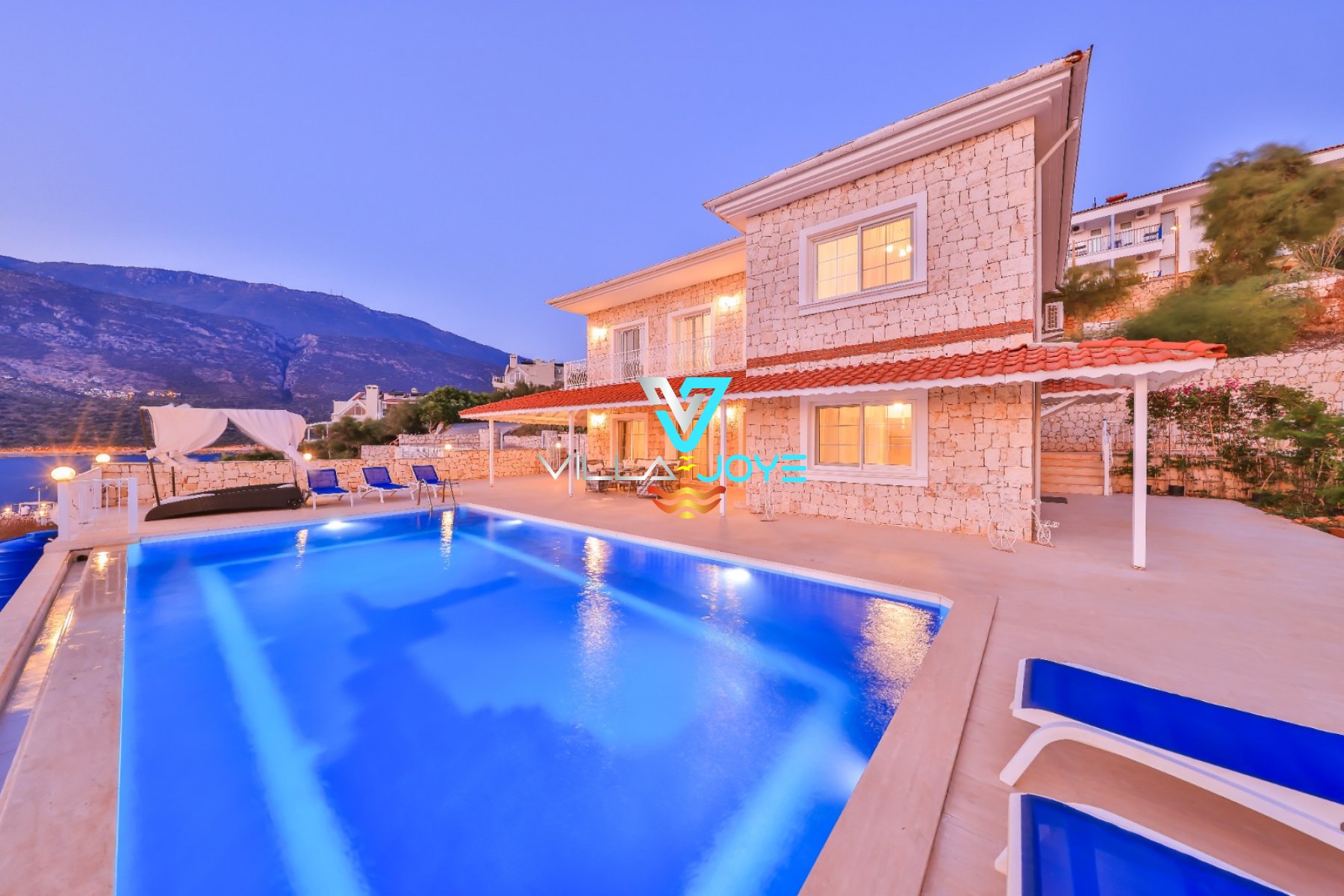 Rental Villa in Kaş, Antalya - No:46-1