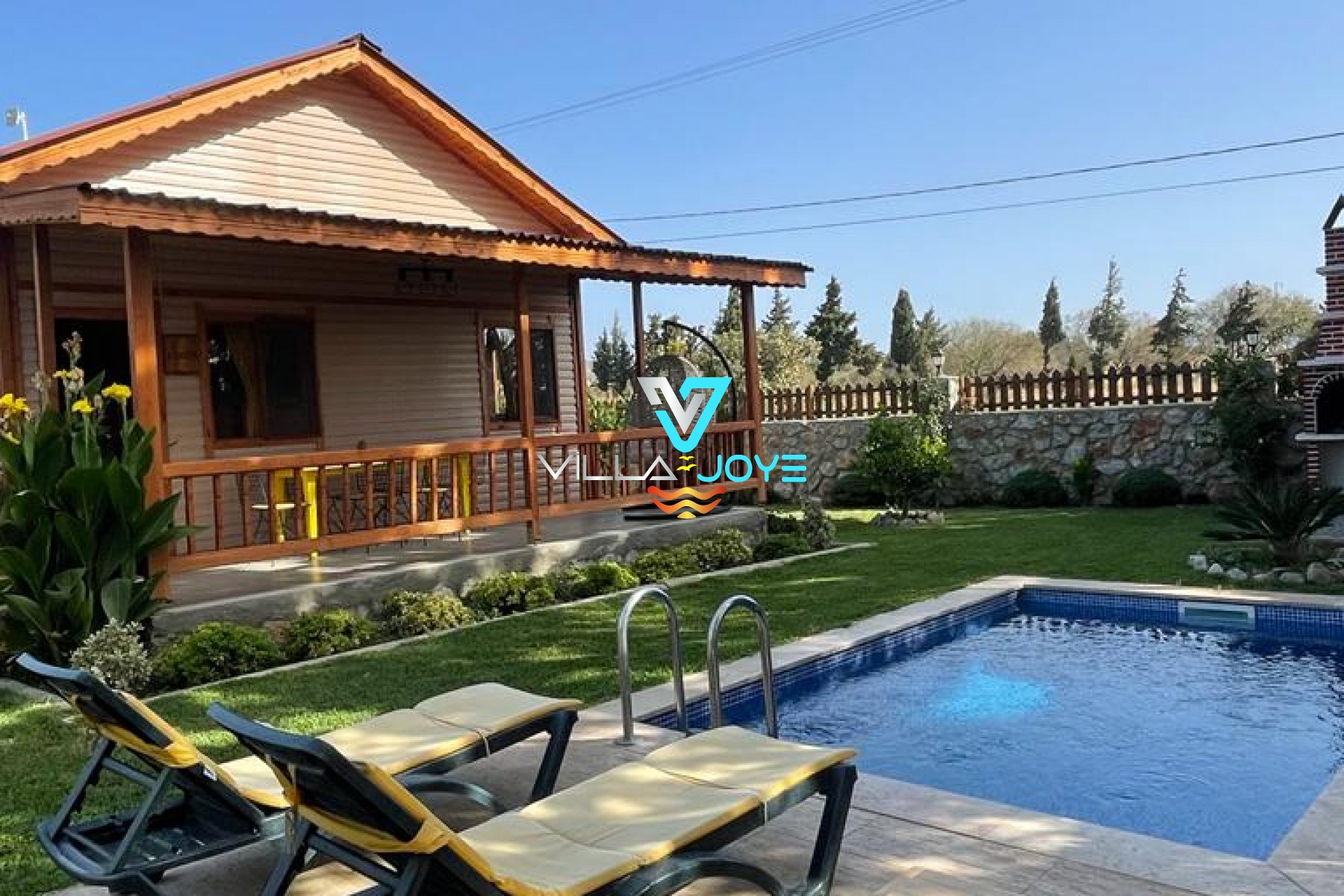 Muğla, Datça'da 2 Odalı, 1 Banyolu, 4 Kişiye Kadar Konaklamalı, Kiralık Villa - No: 53-1