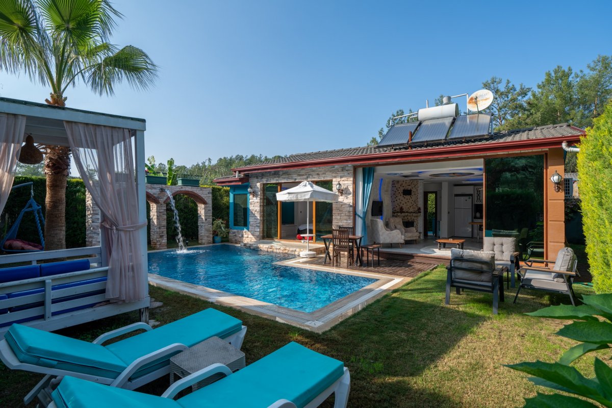 Muğla, Fethiye'de 1 Odalı, 1 Banyolu 2 Kişiye Kadar Konaklamalı Kiralık Tatil Evi - No: 534