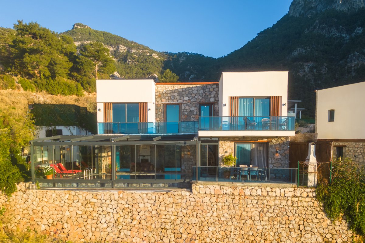 Muğla, Fethiye'de 2 Odalı, 2 Banyolu 4 Kişiye Kadar Konaklamalı Kiralık Tatil Evi - No: 535-2