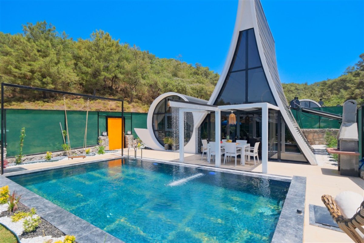 Muğla, Fethiye'de 2 Odalı, 1 Banyolu 3 Kişiye Kadar Konaklamalı Kiralık Tatil Evi - No: 544-4