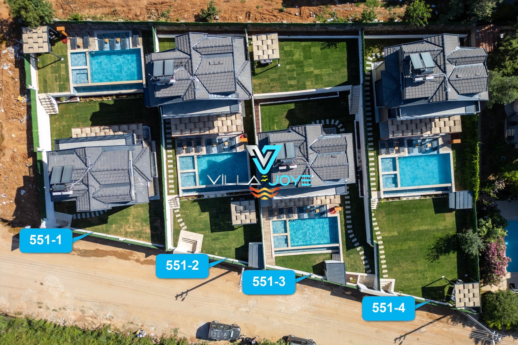 Muğla, Fethiye'de 4 Odalı, 4 Banyolu 8 Kişiye Kadar Konaklamalı Kiralık Tatil Evi - No: 551-1 Muğla, Fethiye'de 4 Odalı, 4 Banyolu 8 Kişiye Kadar Konaklamalı Kiralık Tatil Evi - No: 551-1