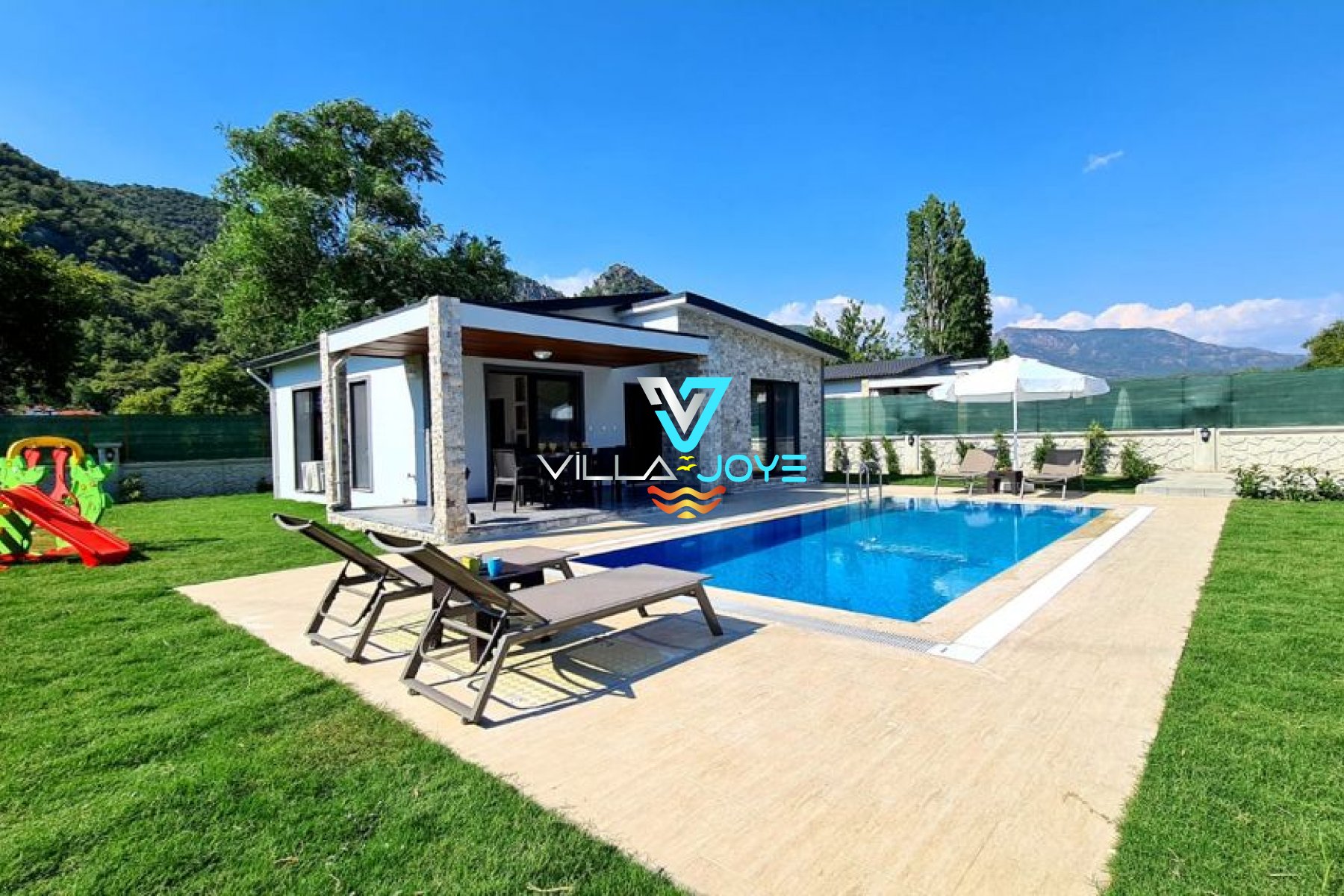 Muğla, Göcek'te 2 Odalı, 2 Banyolu, 4 Kişiye Kadar Konaklamalı, Kiralık Villa - No: 66-2