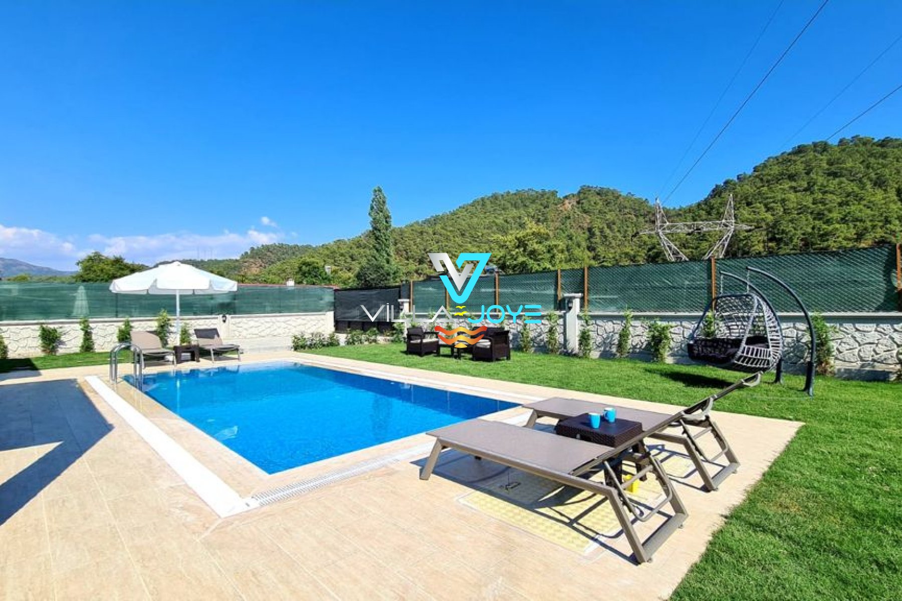 Muğla, Göcek'te 2 Odalı, 2 Banyolu, 4 Kişiye Kadar Konaklamalı, Kiralık Villa - No: 66-3