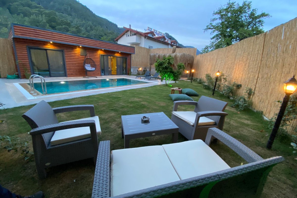 Muğla, Göcek'te 2 Odalı, 2 Banyolu 4 Kişiye Kadar Konaklamalı Kiralık Tatil Evi - No: 561