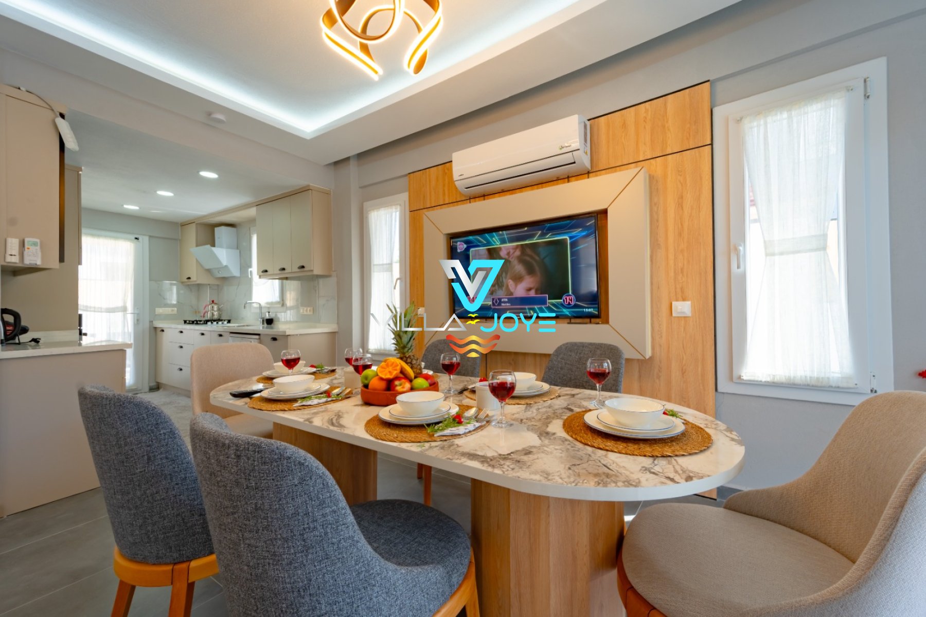 Muğla, Seydikemer'de 3 Odalı, 3 Banyolu 6 Kişiye Kadar Konaklamalı Kiralık Tatil Evi - No: 573-1 Muğla, Seydikemer'de 3 Odalı, 3 Banyolu 6 Kişiye Kadar Konaklamalı Kiralık Tatil Evi - No: 573-1