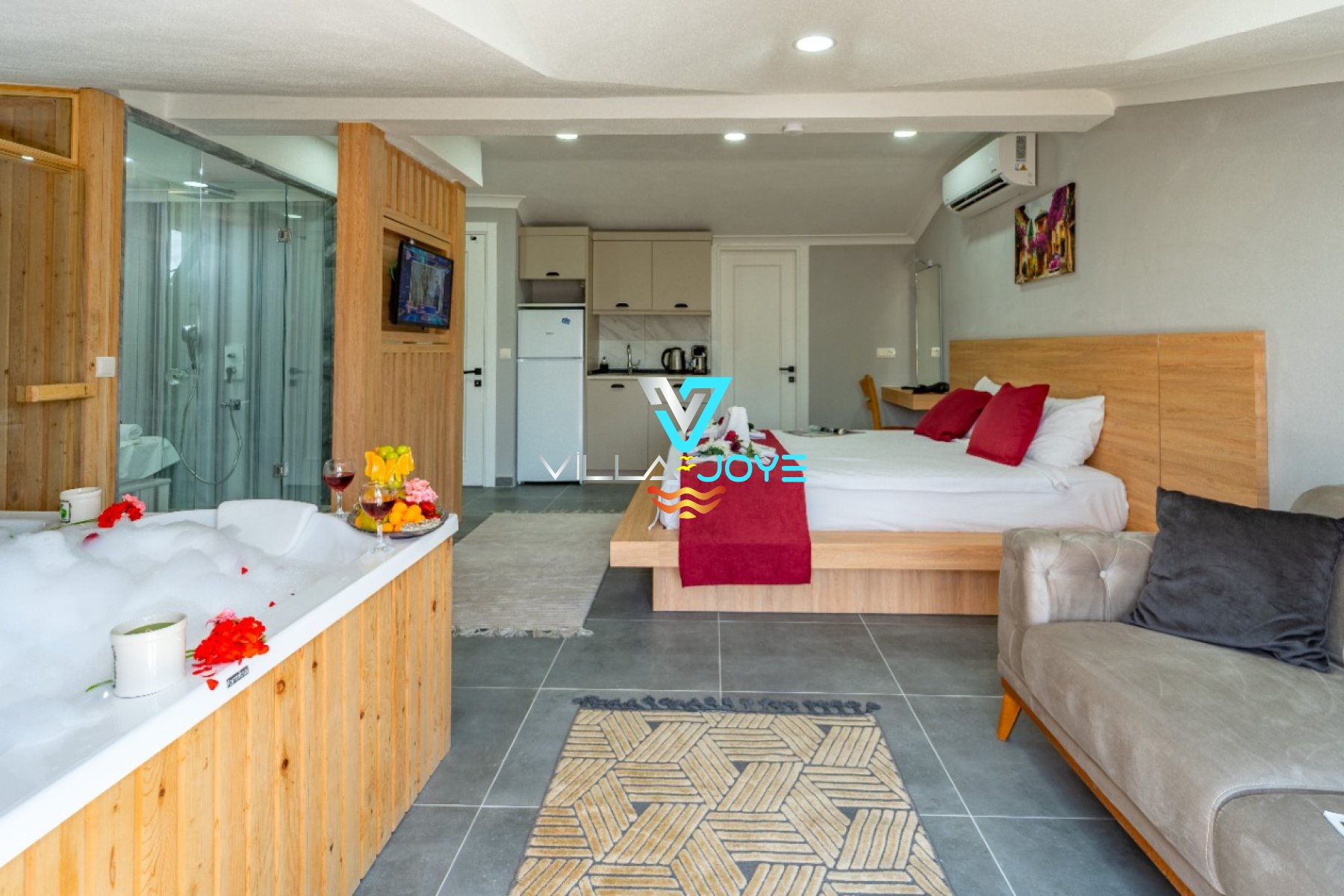 Muğla, Seydikemer'de 3 Odalı, 3 Banyolu 6 Kişiye Kadar Konaklamalı Kiralık Tatil Evi - No: 573-1 Muğla, Seydikemer'de 3 Odalı, 3 Banyolu 6 Kişiye Kadar Konaklamalı Kiralık Tatil Evi - No: 573-1