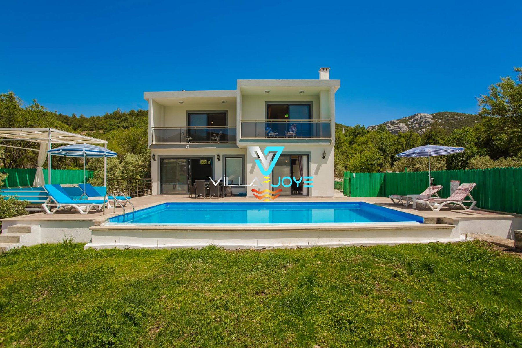 Antalya, Kalkan'da 2 Odalı, 2 Banyolu, 4 Kişiye Kadar Konaklamalı Kiralık Villa - No:69
