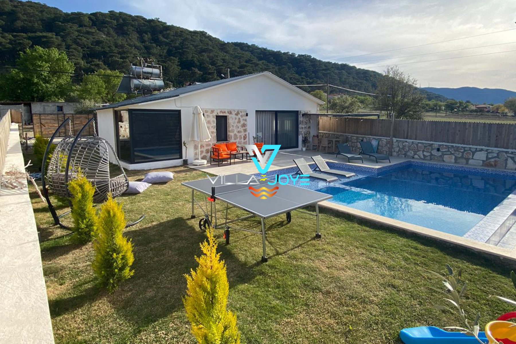 Antalya, Kaş'ta 2 Odalı, 2 Banyolu, 4 Kişiye Kadar Konaklamalı, Kiralık Villa - No: 9